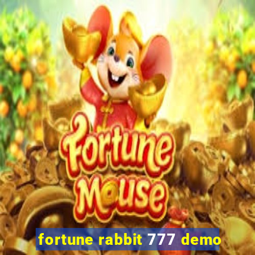 fortune rabbit 777 demo